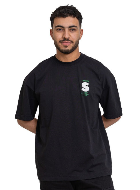Black Design 3766VIG - O - S Round T-shirt - Khotwh